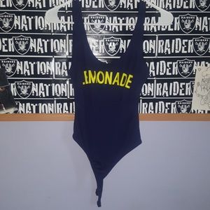 Lemonade body suit.