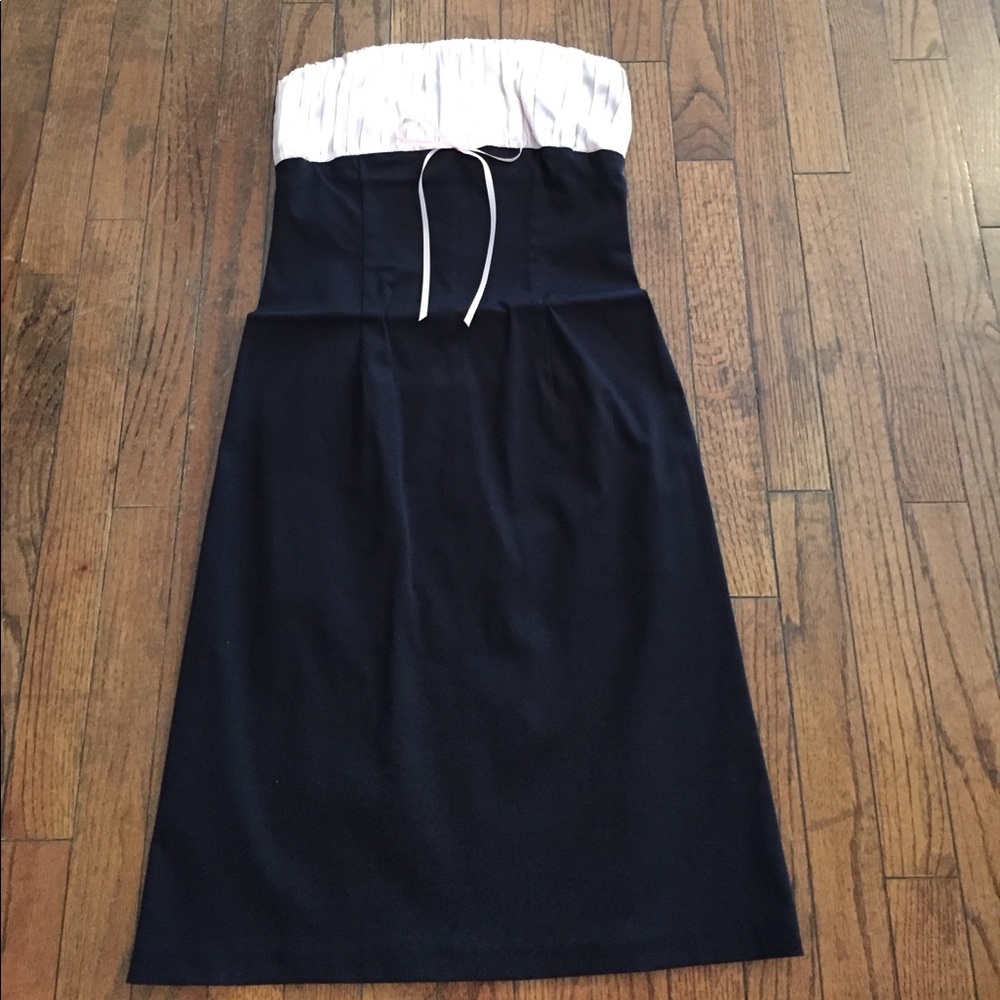 Ruth strapless black dress