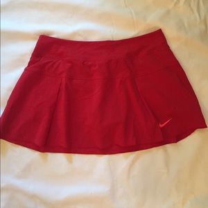 Nike Red Tennis Skirt