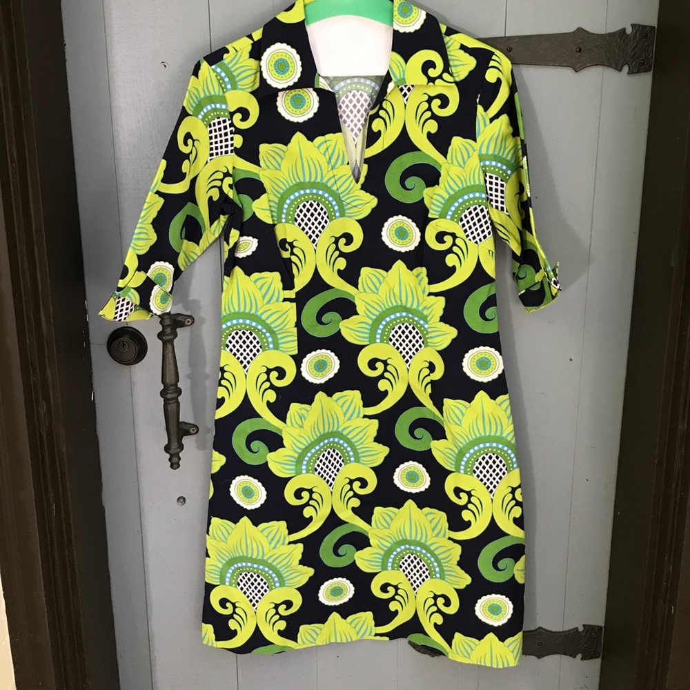 J McLaughlin print dress