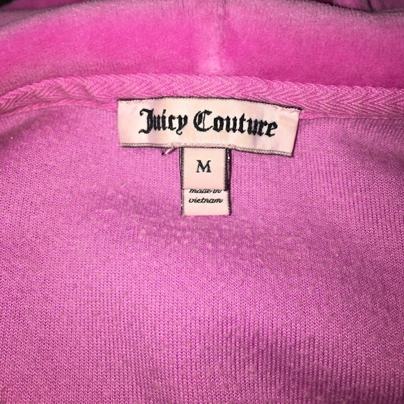 Juicy Couture Velvet Track Jacket - Picture 5 of 5