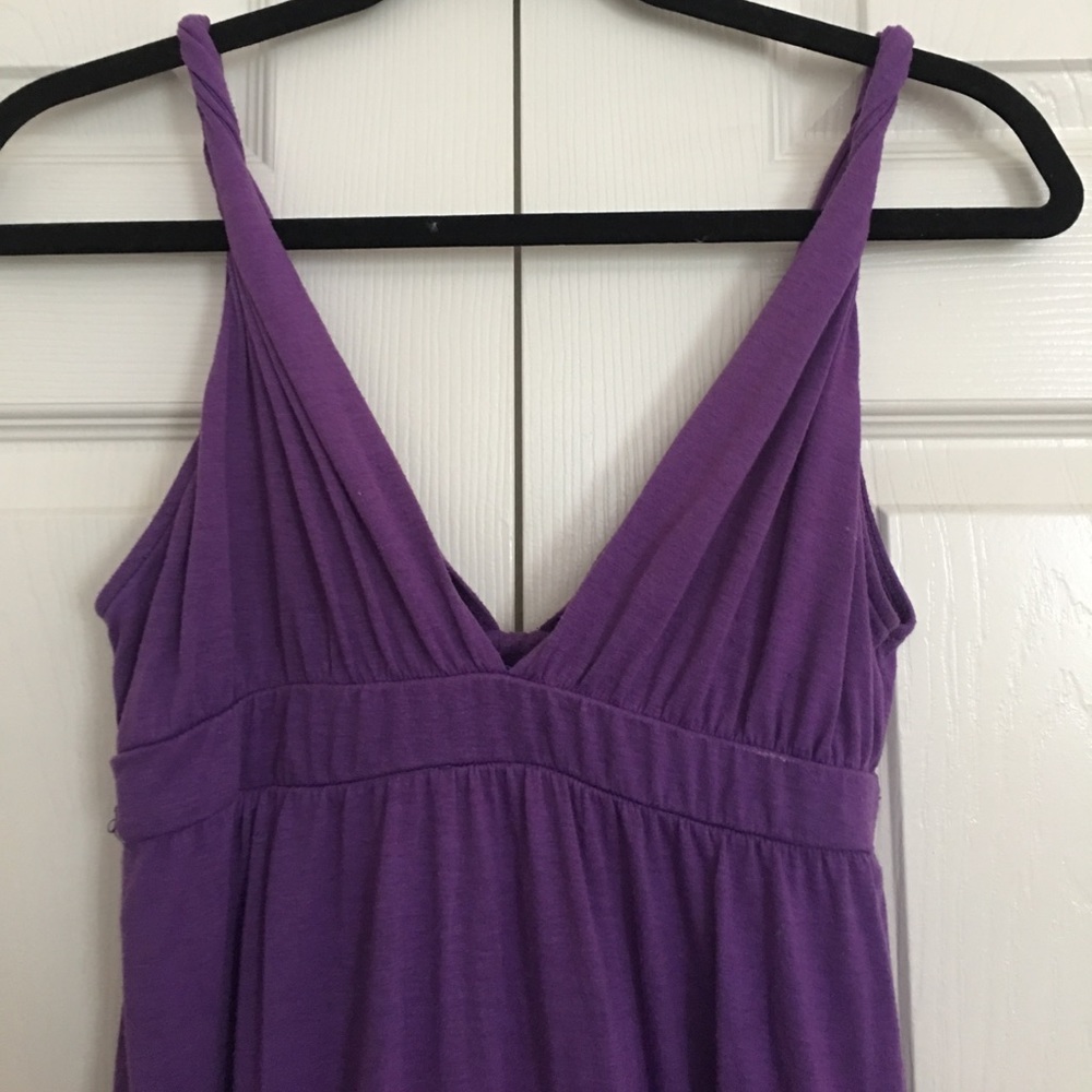 Purple strap maxi - Picture 2 of 4