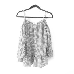 Long sleeve off the shoulder blouse!