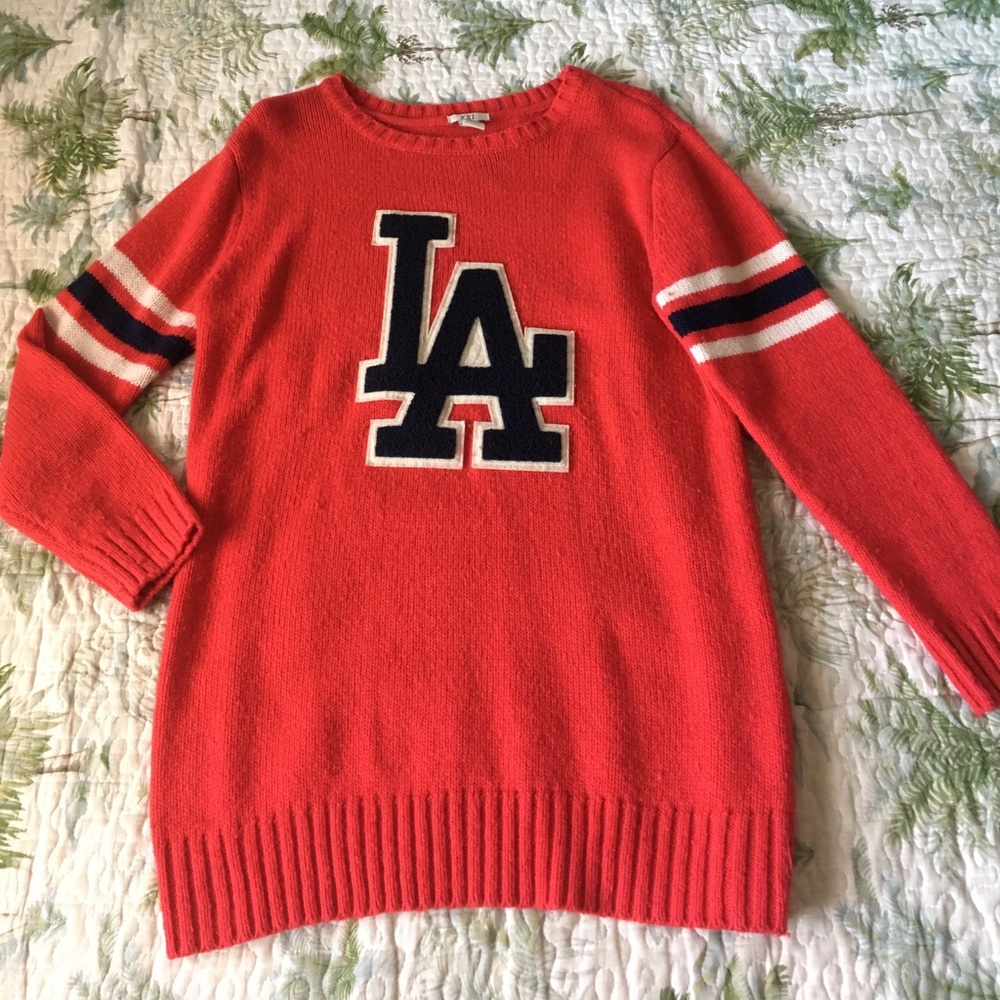 Vintage LA Letterman Knit Sweater