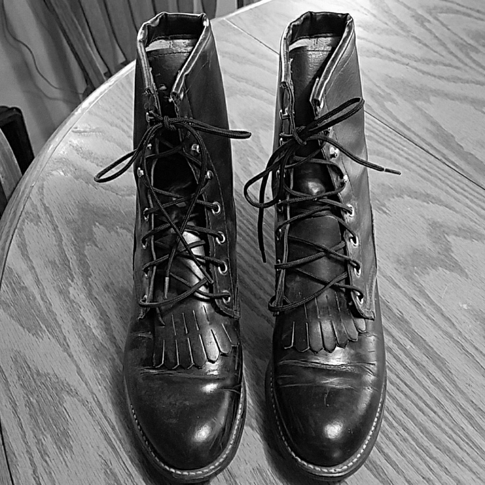 Boots black dress riding boots