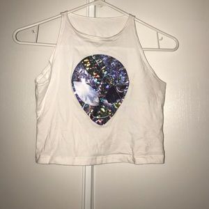 Alien crop top