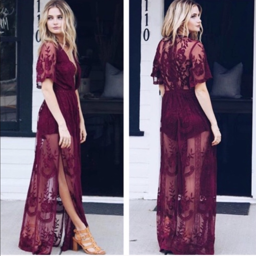 Lace Maxi