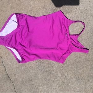 Nike one piece swim suit