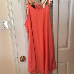 Coral/pink Shift Dress!