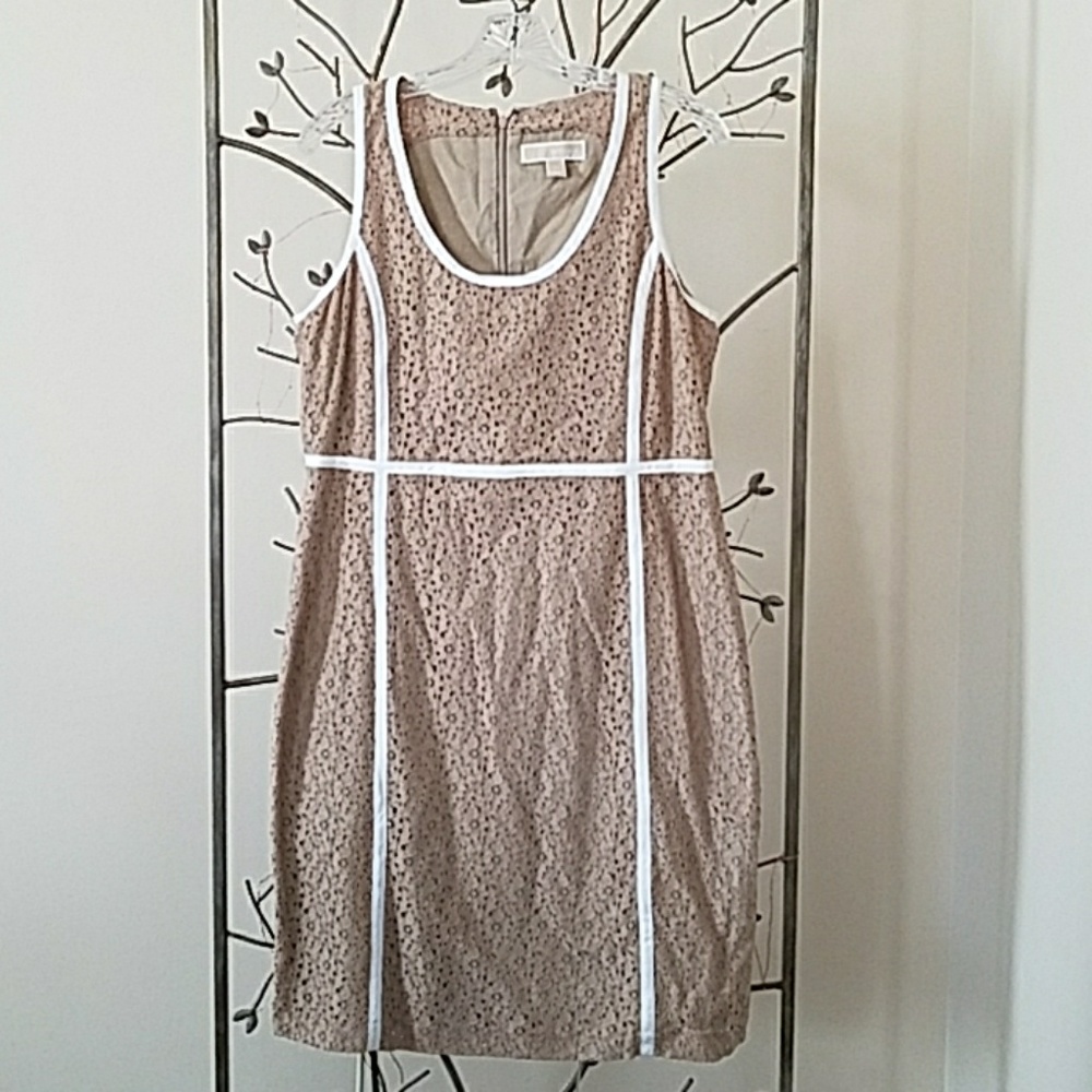 Michael Kors Lace Overlay Dress