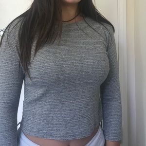 Brandy Melville 3/4 long sleeve top