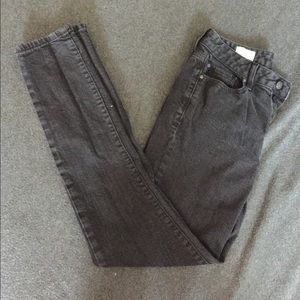 Black High Rise Skinny Jeans