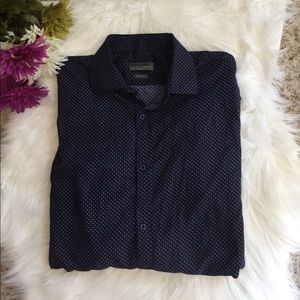 Men's black label by ruffini dress shirt