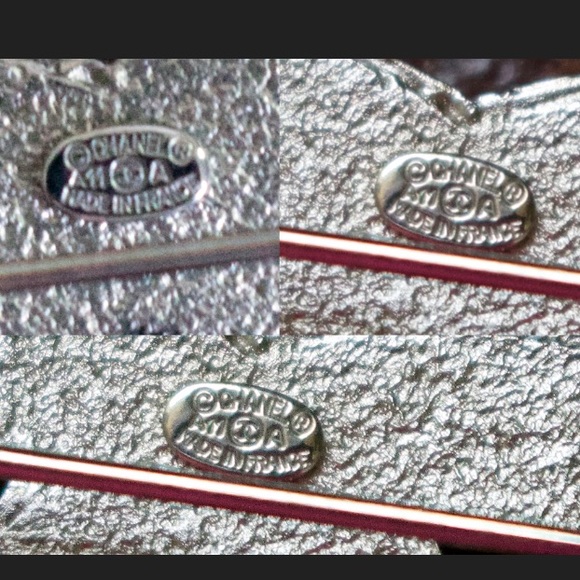 ❌SOLD❌ Chanel Silver Tone Swarovski Crystal Pin - Picture 8 of 8