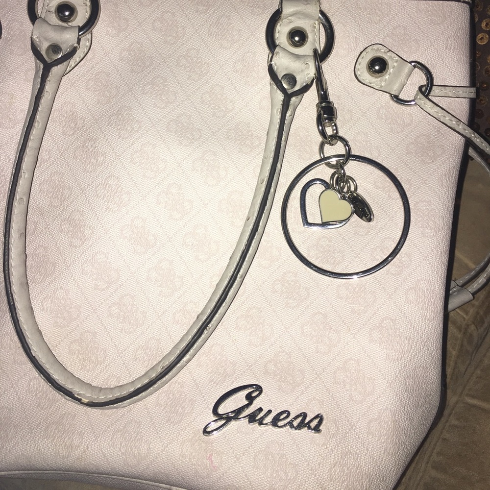 Guess Handbag and matching wristlet wallet