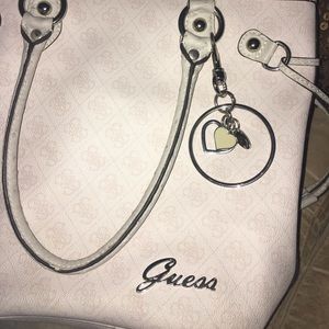 Guess Handbag and matching wristlet wallet