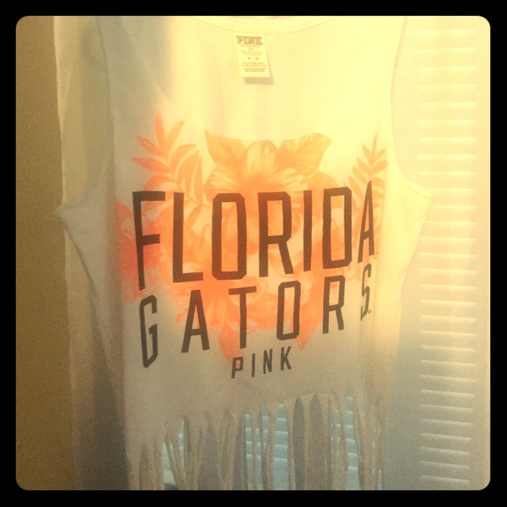Victoria's Secret PINK Florida Gators Fringed Top