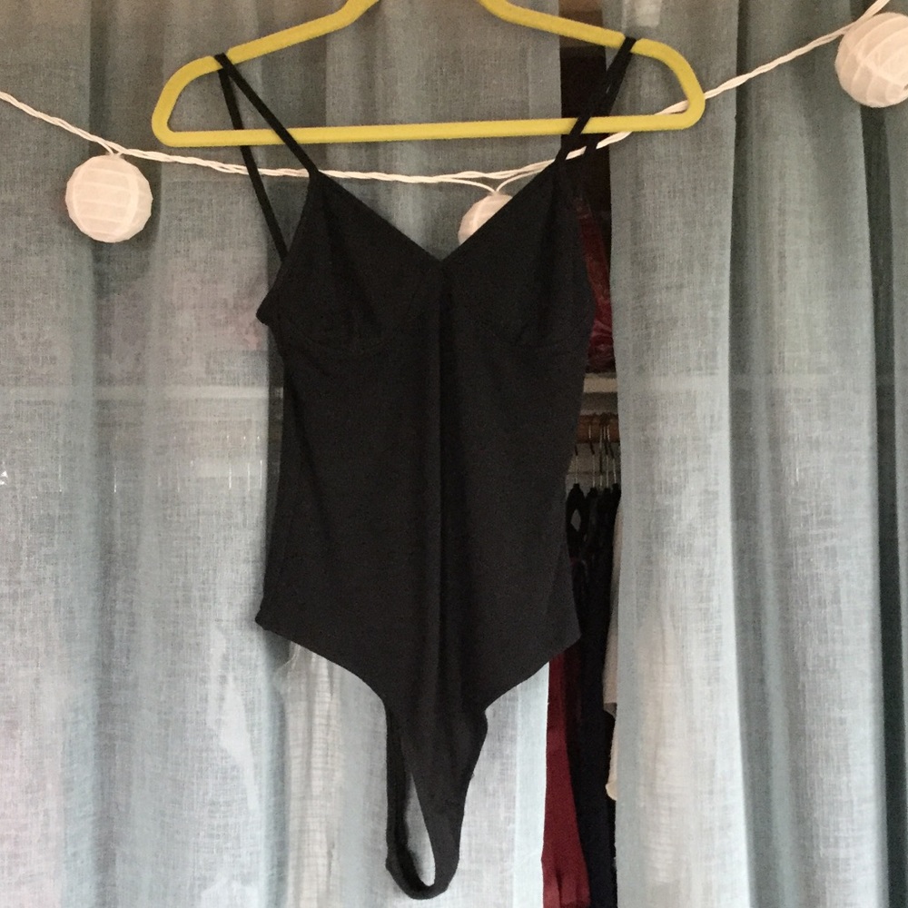 Brandy Melville Black Bodysuit
