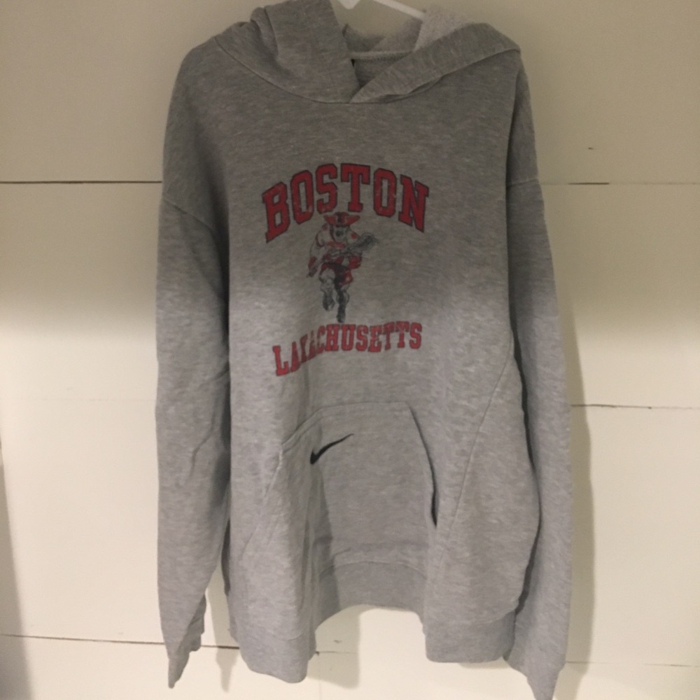 Boston lacrosse Nike sweatshirt