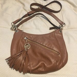 Michael Kors leather convertible bag