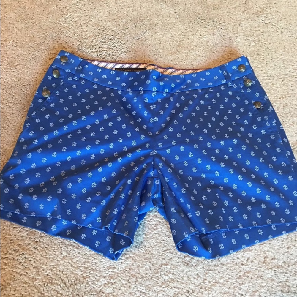 Brooks Brothers Anchor Print Shorts Size 4