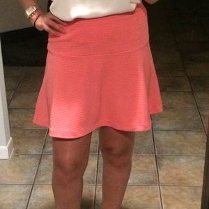 Banana republic coral skirt