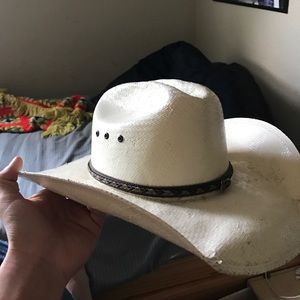 AUTHENTIC Justin straw cowboy hat