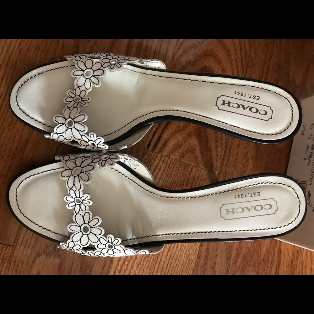 Coach sandals