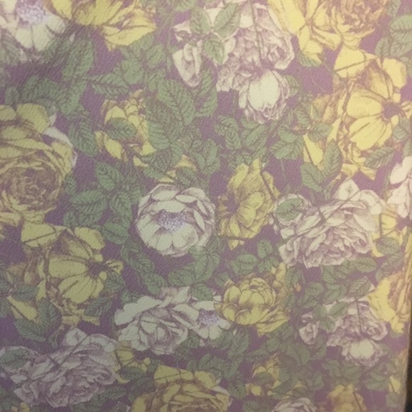 NWT lularoe Nicole htf unicorn floral print 😍 - Picture 3 of 3