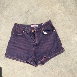 High waisted shorts