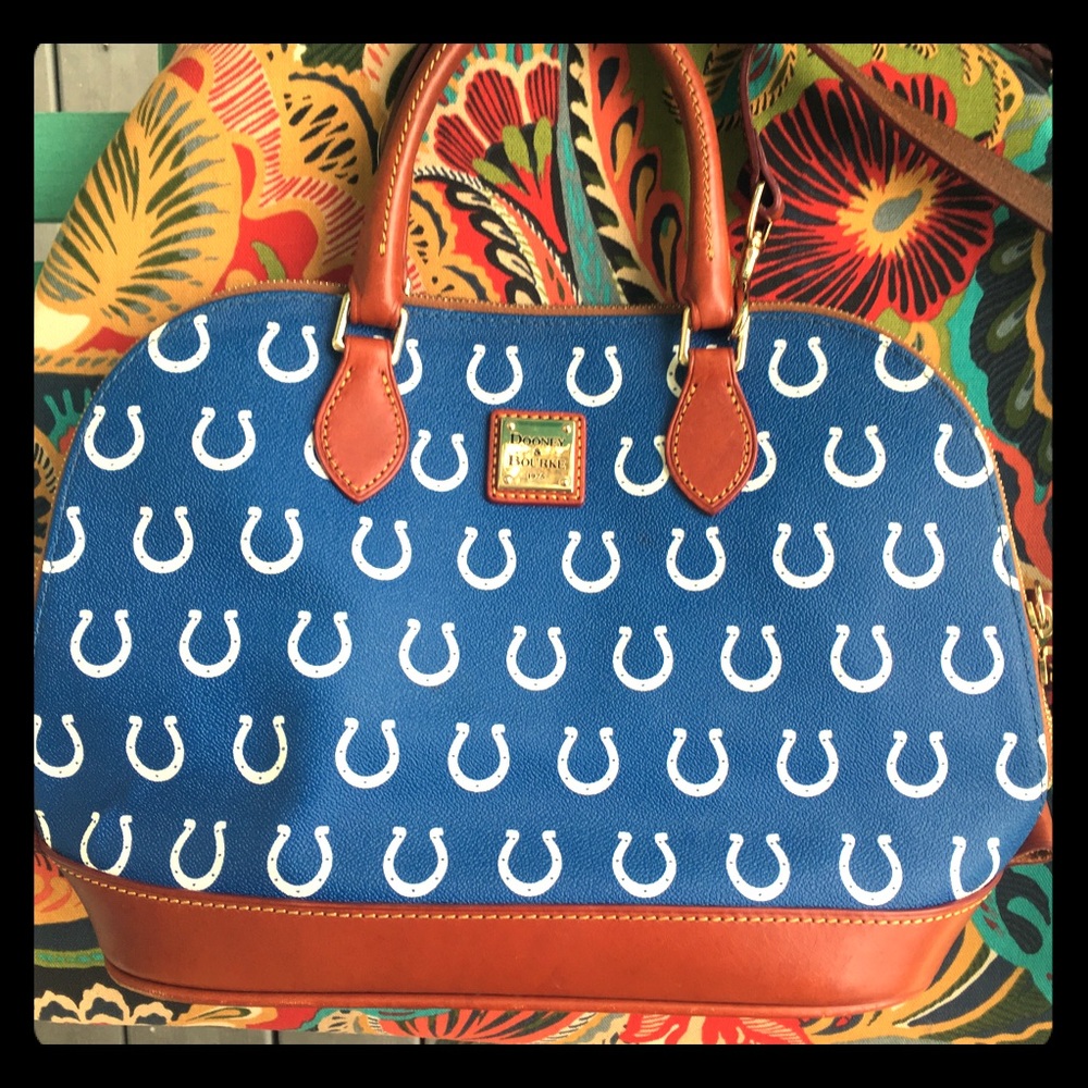 Downey and Bourke Indianapolis Colts purse