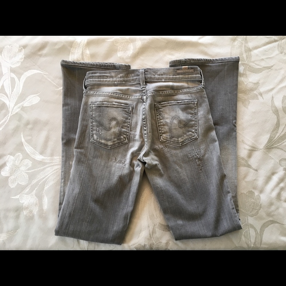 Citizens Of Humanity Distress Kelly Bootcut Jeans