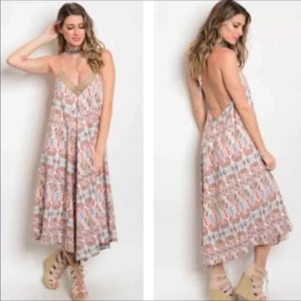 Multi tribal dress size S-M-L