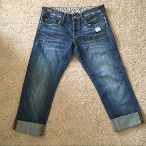 🍀Lucky Brand - Sienna Tomboy Ankle Crop jeans