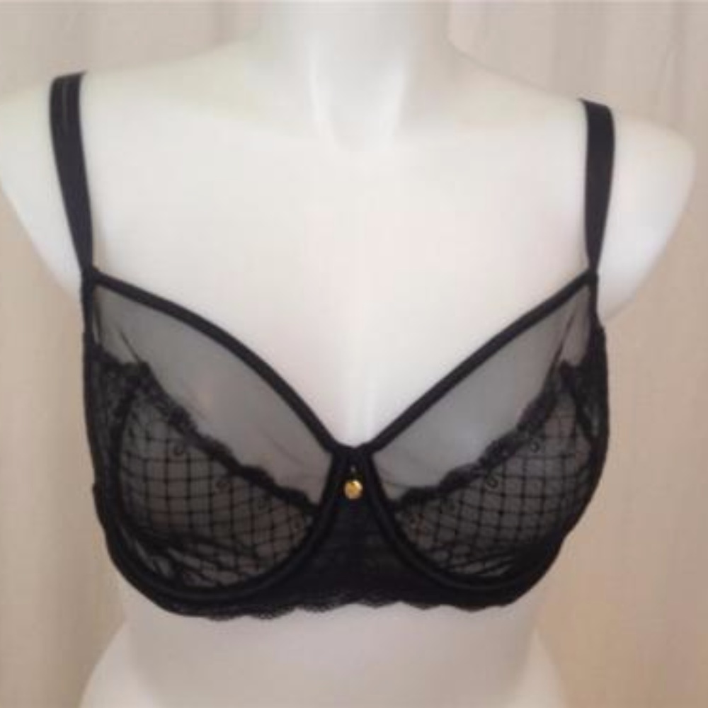 42g Full Coverage Lace Illusion Bra