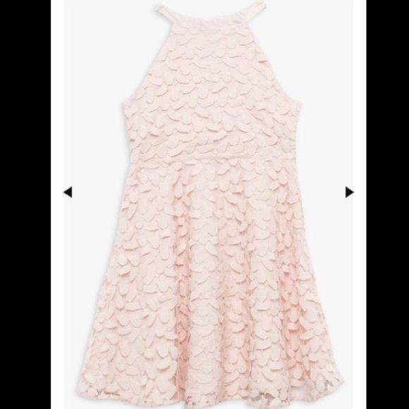 bardot junior pink dress