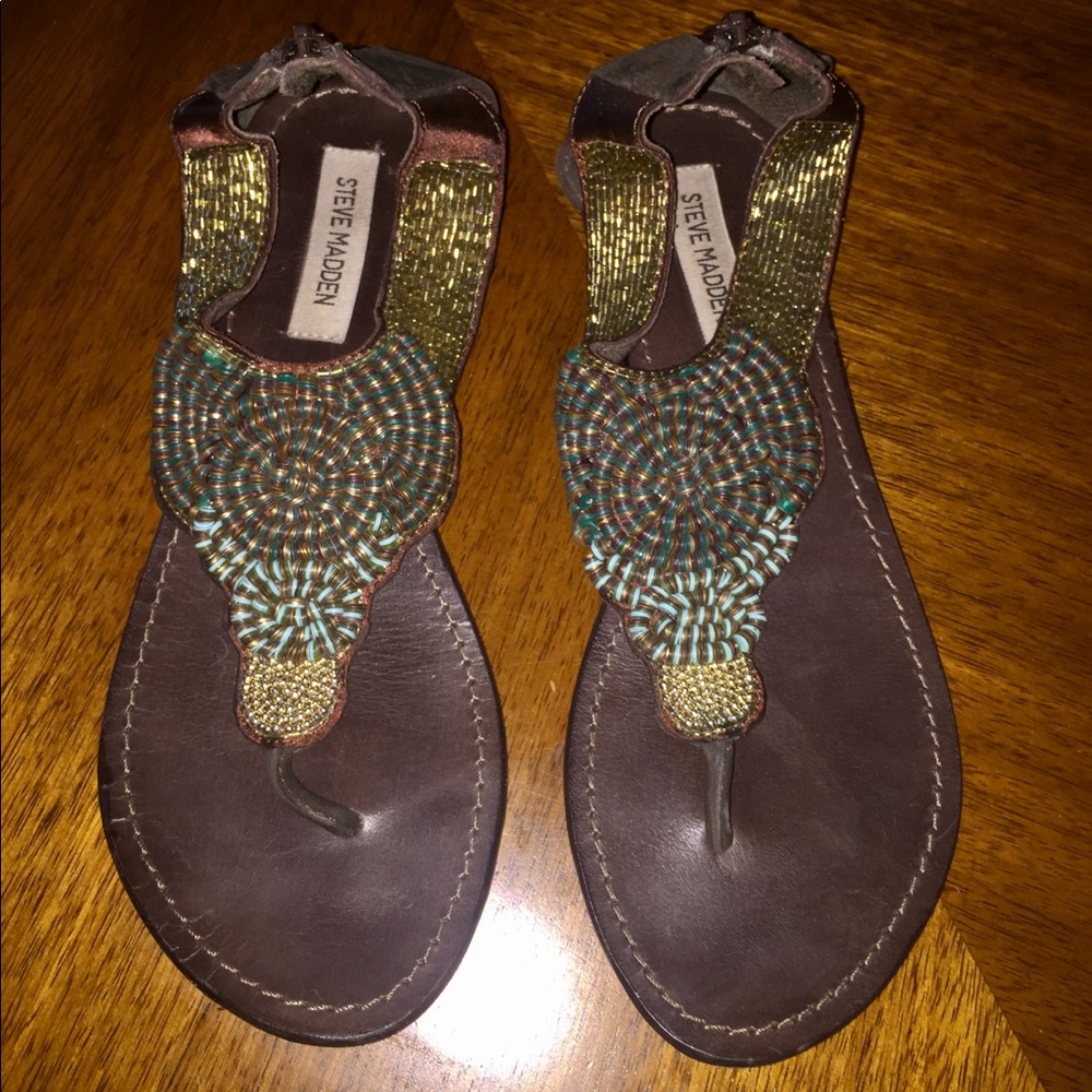 Steve Madden size 10 gently worn gladiator sandals