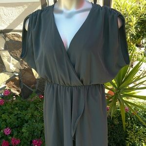 H&M beautiful Charcoal Gray Dress, Size 14