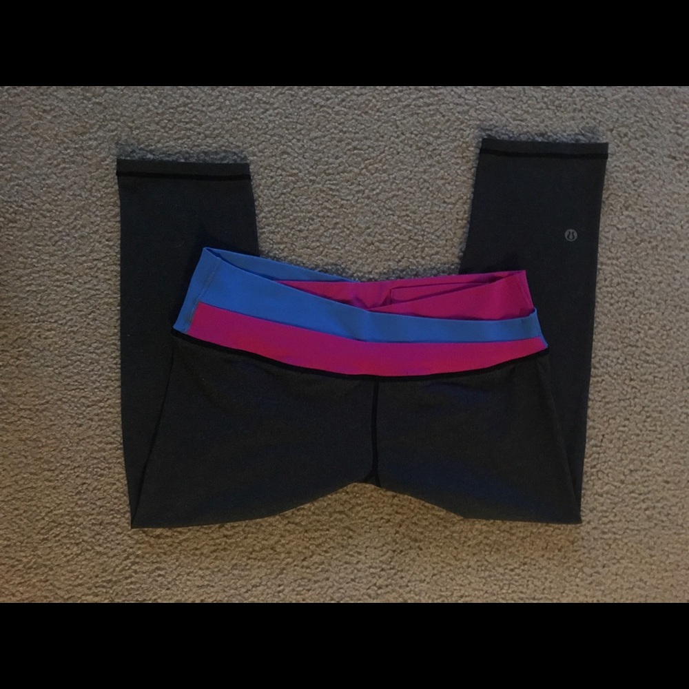 lululemon capri size 8 medium