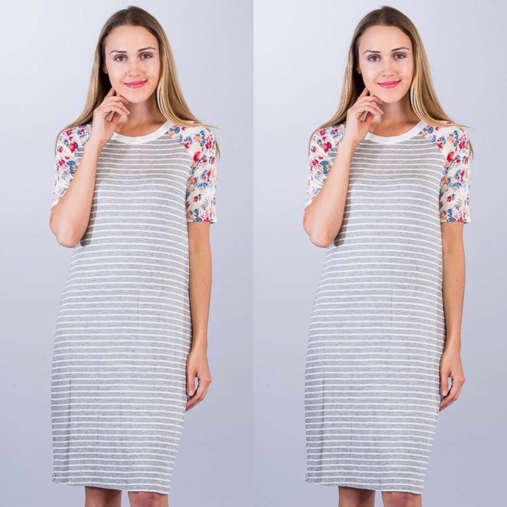 Floral Dress Sleeve Dress