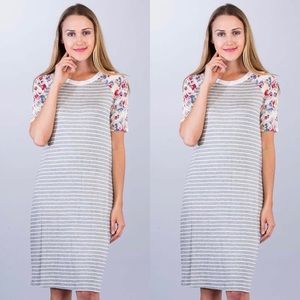 Floral Dress Sleeve Dress