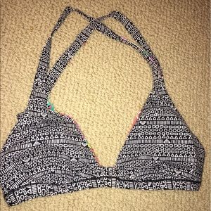 REVERSIBLE BIKINI TOP size LARGE