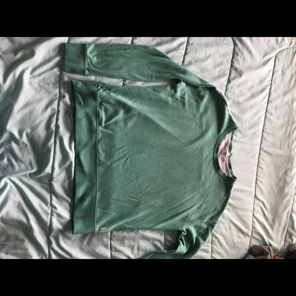 Mint Victoria Secret sweatshirt