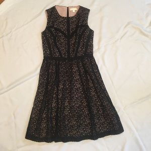 Lace Overlay Erin Fetherston Black Cocktail Dress