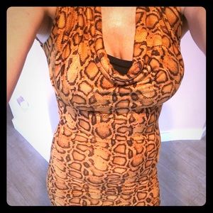 Rachel Roy animal print dress