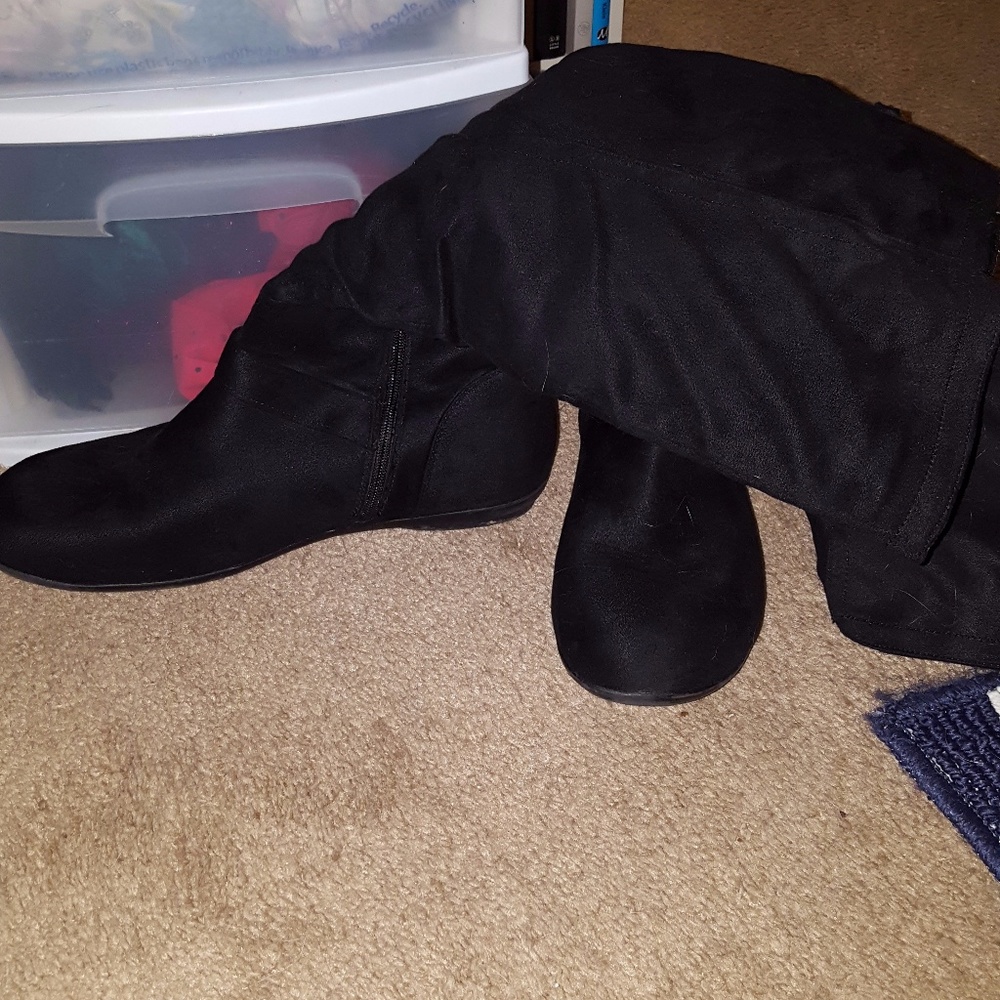 Wide Calf Knee High Boots