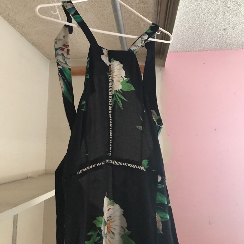 Beautiful never worn maxi flower dress