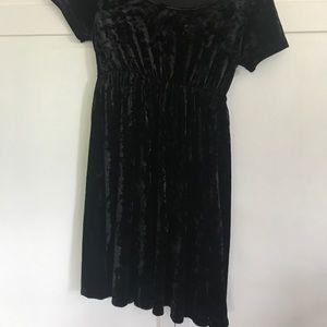 American Apparel Dresses - american apparel black velvet dress American Apparel Dresses - american apparel black velvet dress