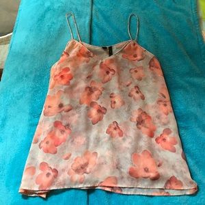 Flower Strap Top - Mango
