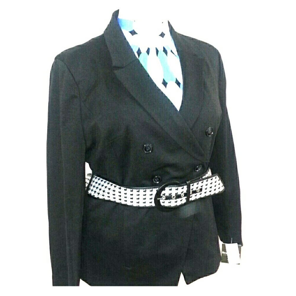 Steve Harvey Double Breasted Jacket. NWT